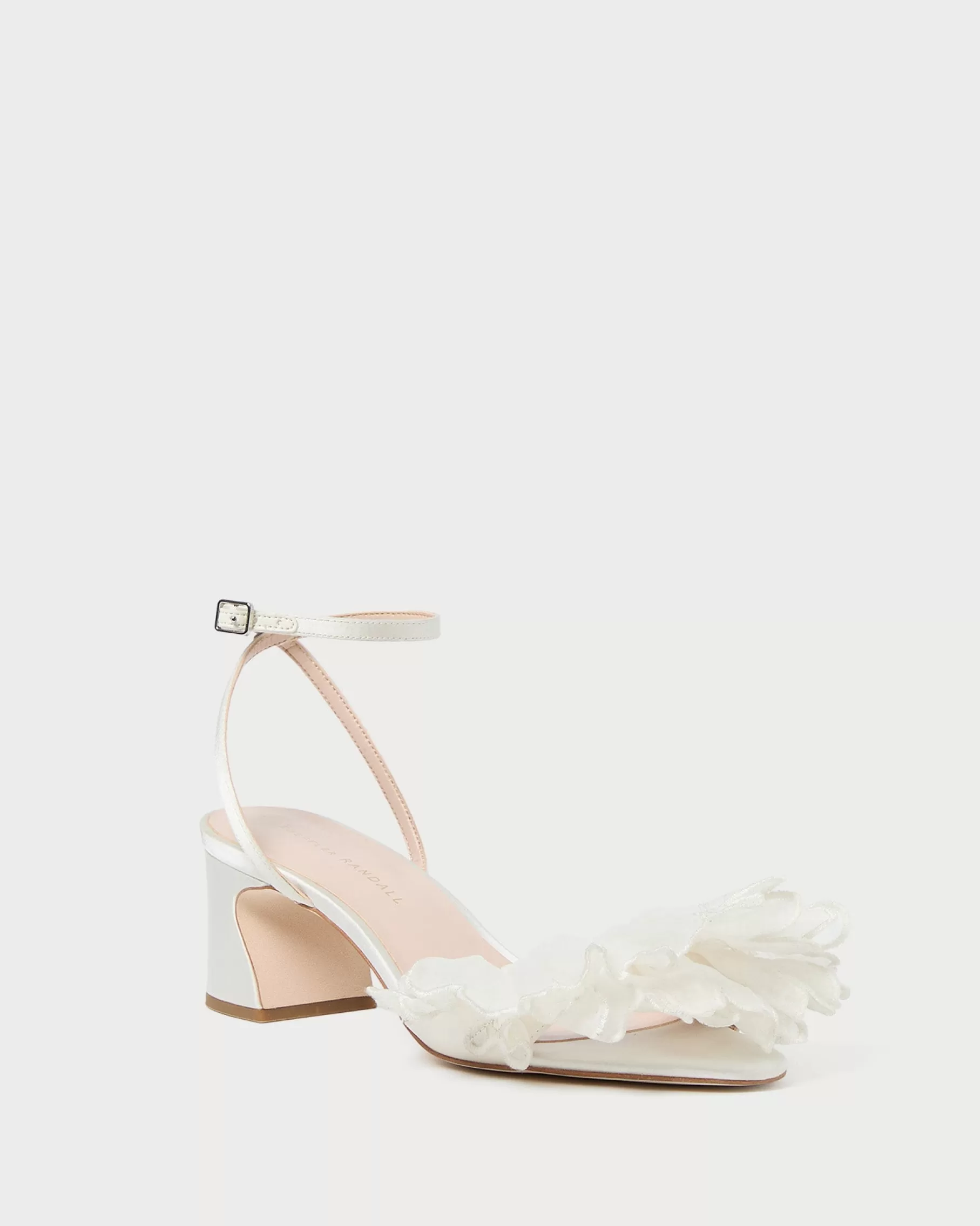 Store Aria Pearl Organza Heeled Sandal SOMETHING BLUE | FOR THE BRIDE