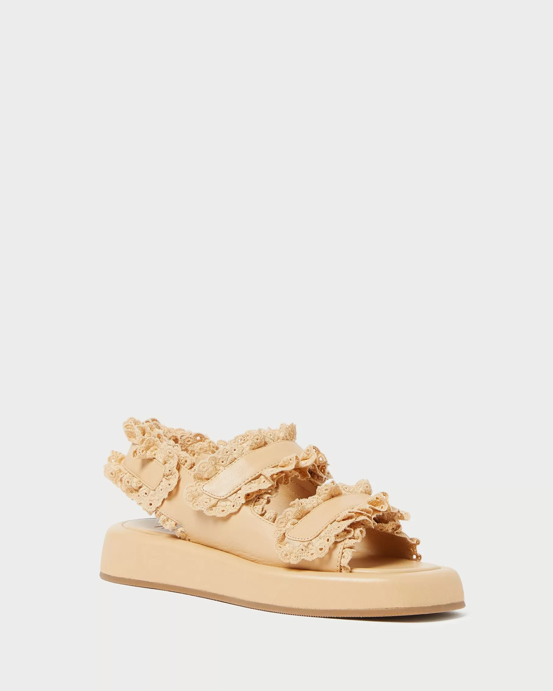 Discount Blaise Leather Platform Sandal Casual Staples | Vacation Shop