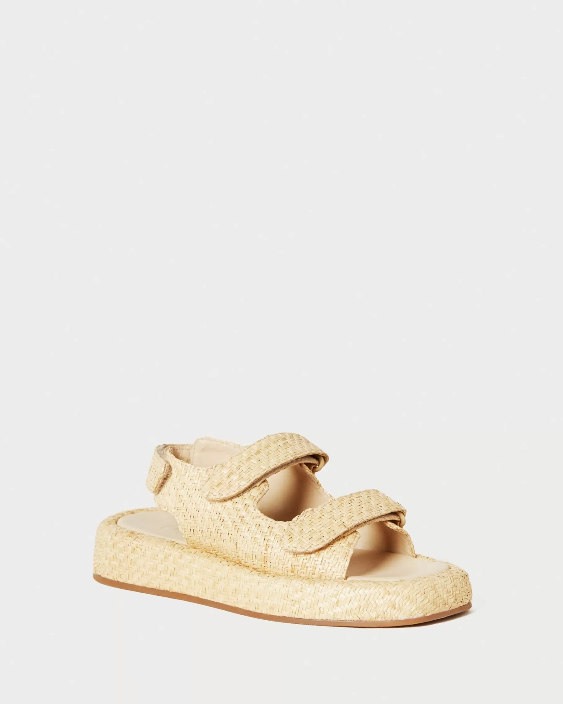 Sale Blaise Raffia Platform Sandal Casual Staples | Vacation Shop