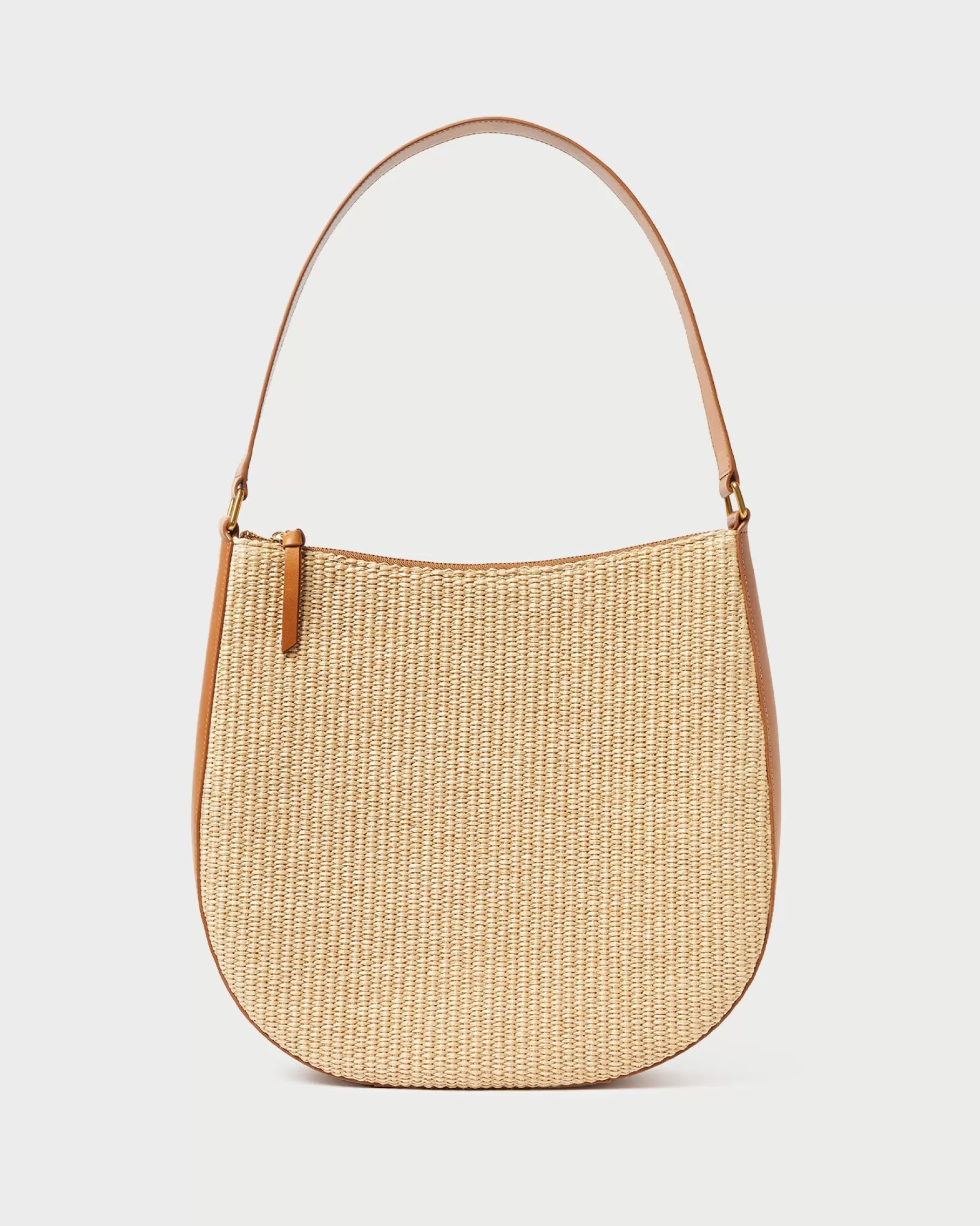 Fashion Bowen Natural Straw Hobo Casual Staples | Totes