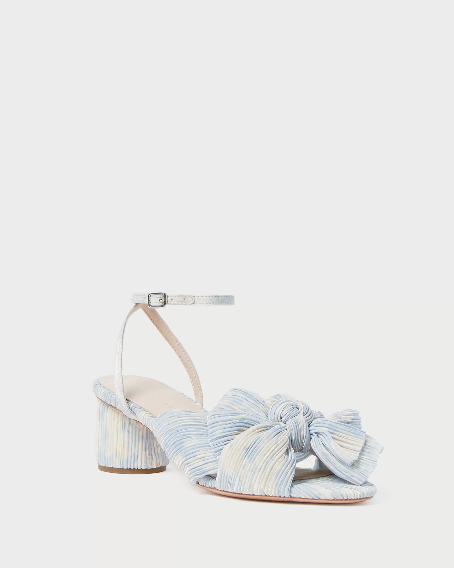 New Dahlia Blue Floral Bow Heel SOMETHING BLUE | FOR THE BRIDE