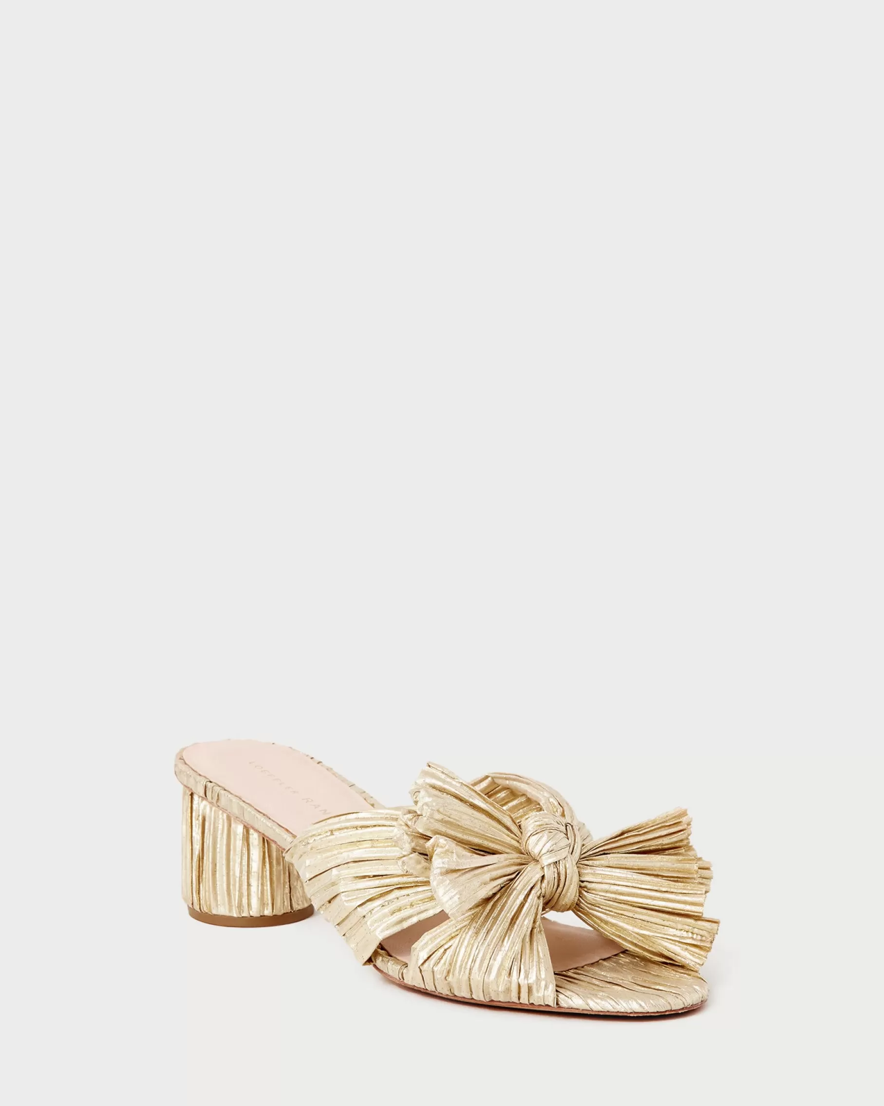 Flash Sale Emilia Pleated Bow Heel FOR THE BRIDE | Heeled Sandals