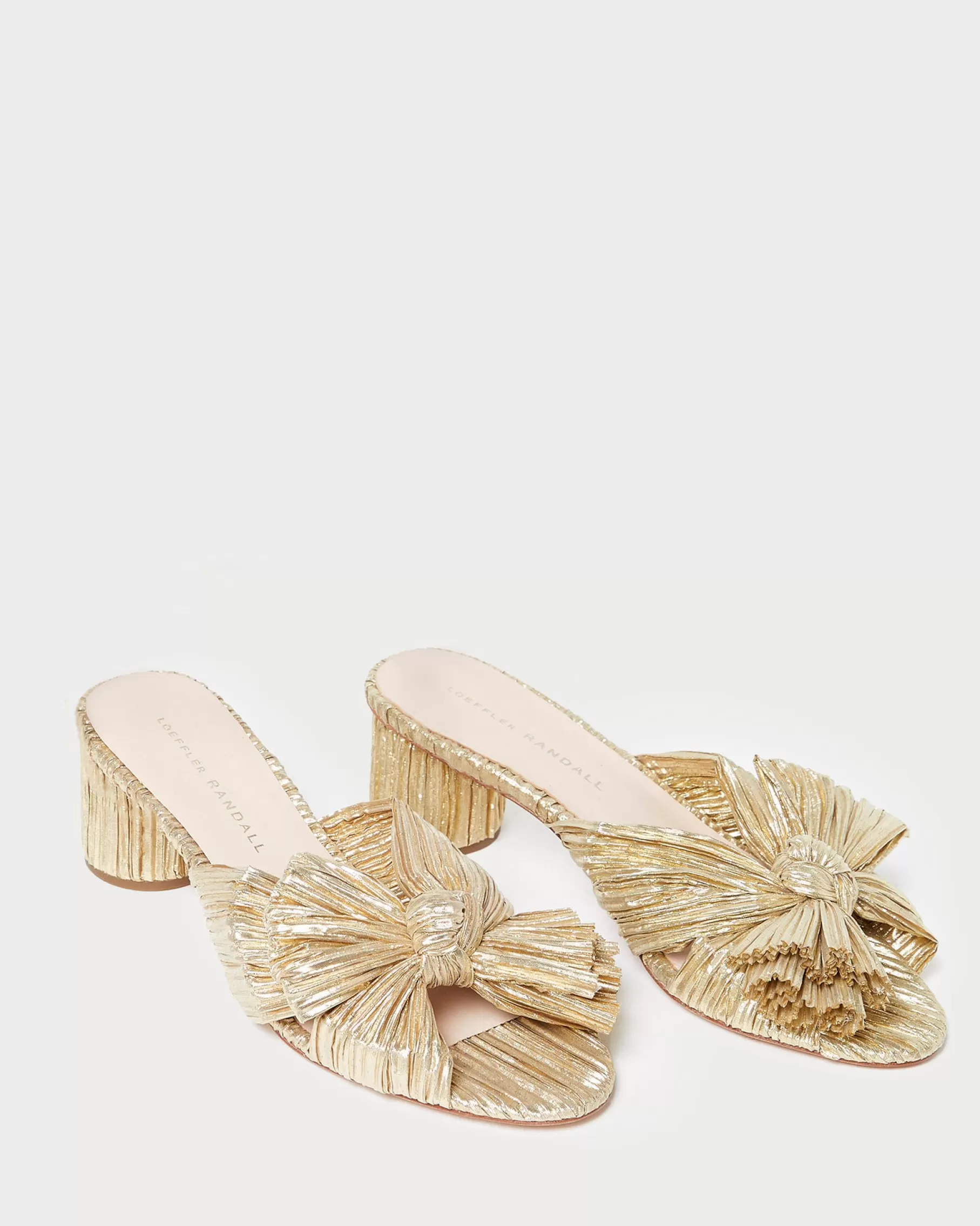 Flash Sale Emilia Pleated Bow Heel FOR THE BRIDE | Heeled Sandals