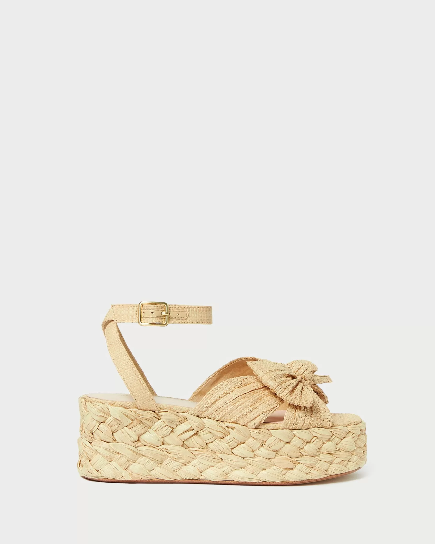 Store Gaby Pleated Bow Espadrille Casual Staples | Event Essentials