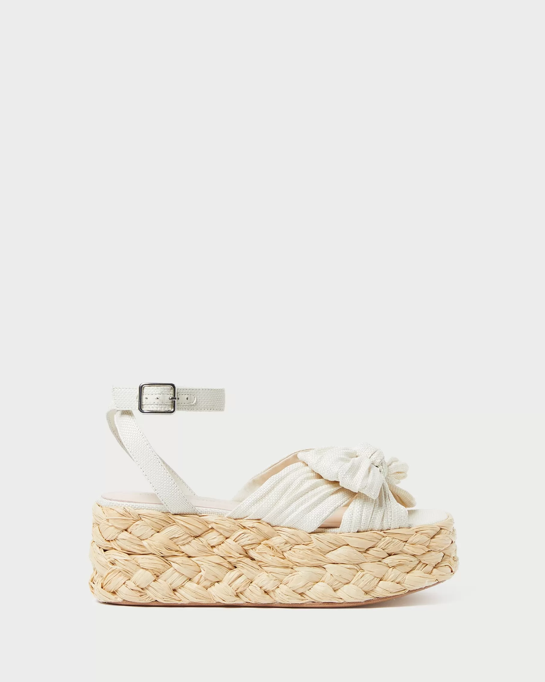 Best Sale Gaby Pleated Bow Espadrille Casual Staples | Event Essentials