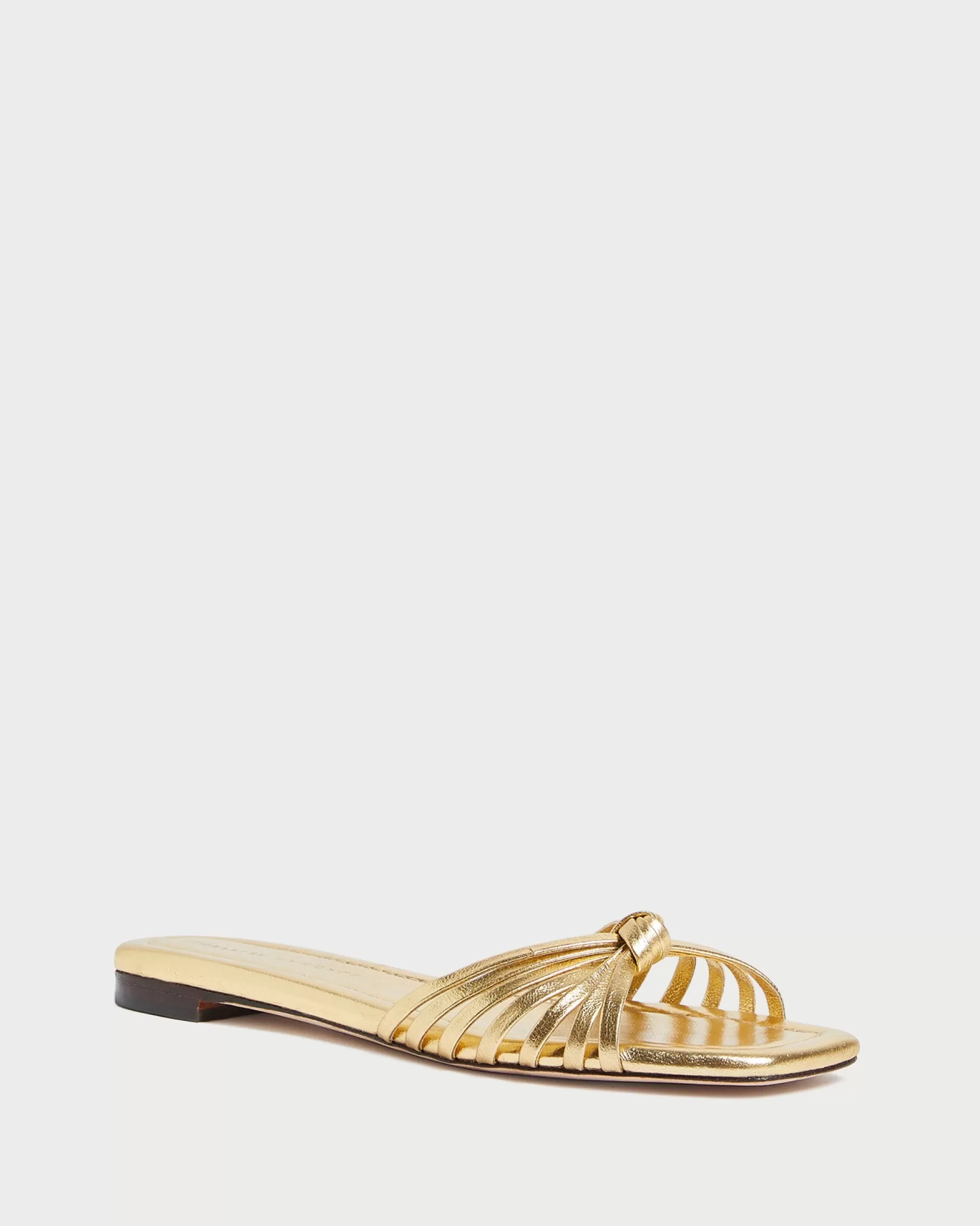 Sale Izzie Leather Knot Sandal FOR THE BRIDE | Casual Staples