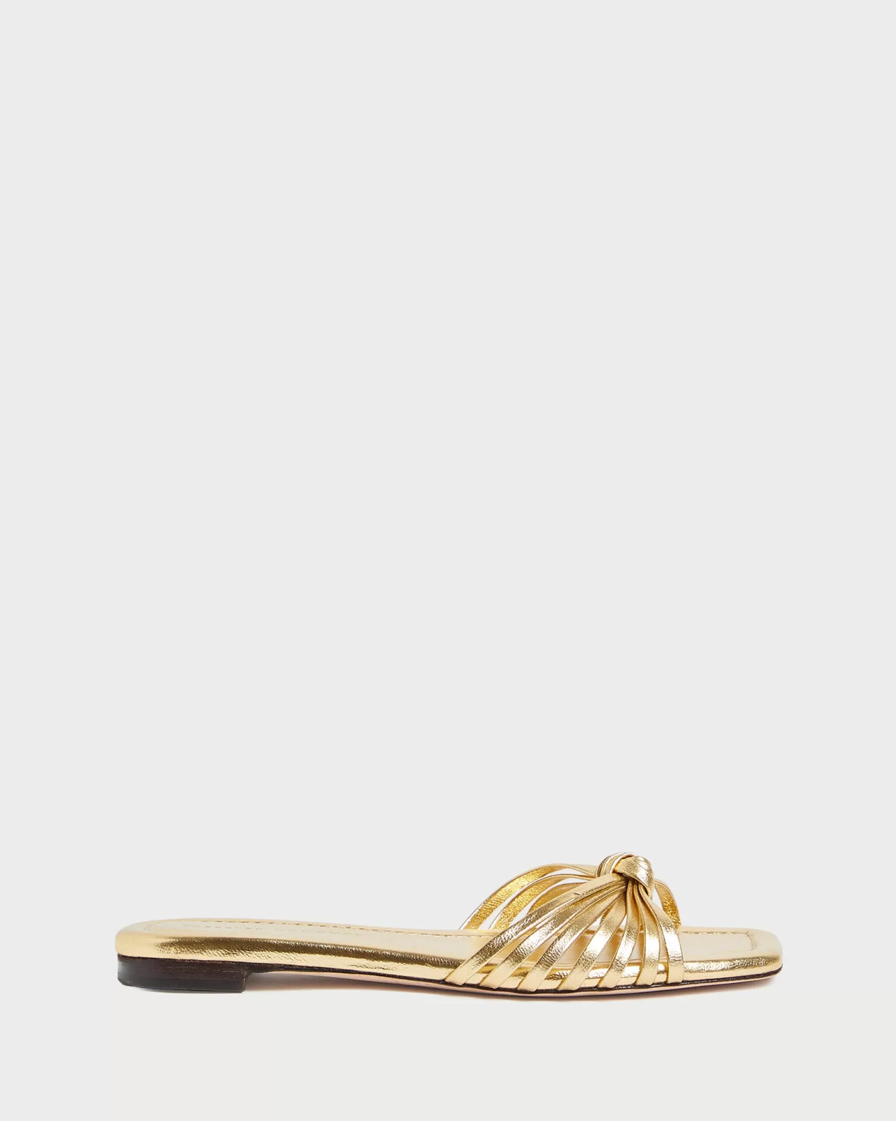 Sale Izzie Leather Knot Sandal FOR THE BRIDE | Casual Staples