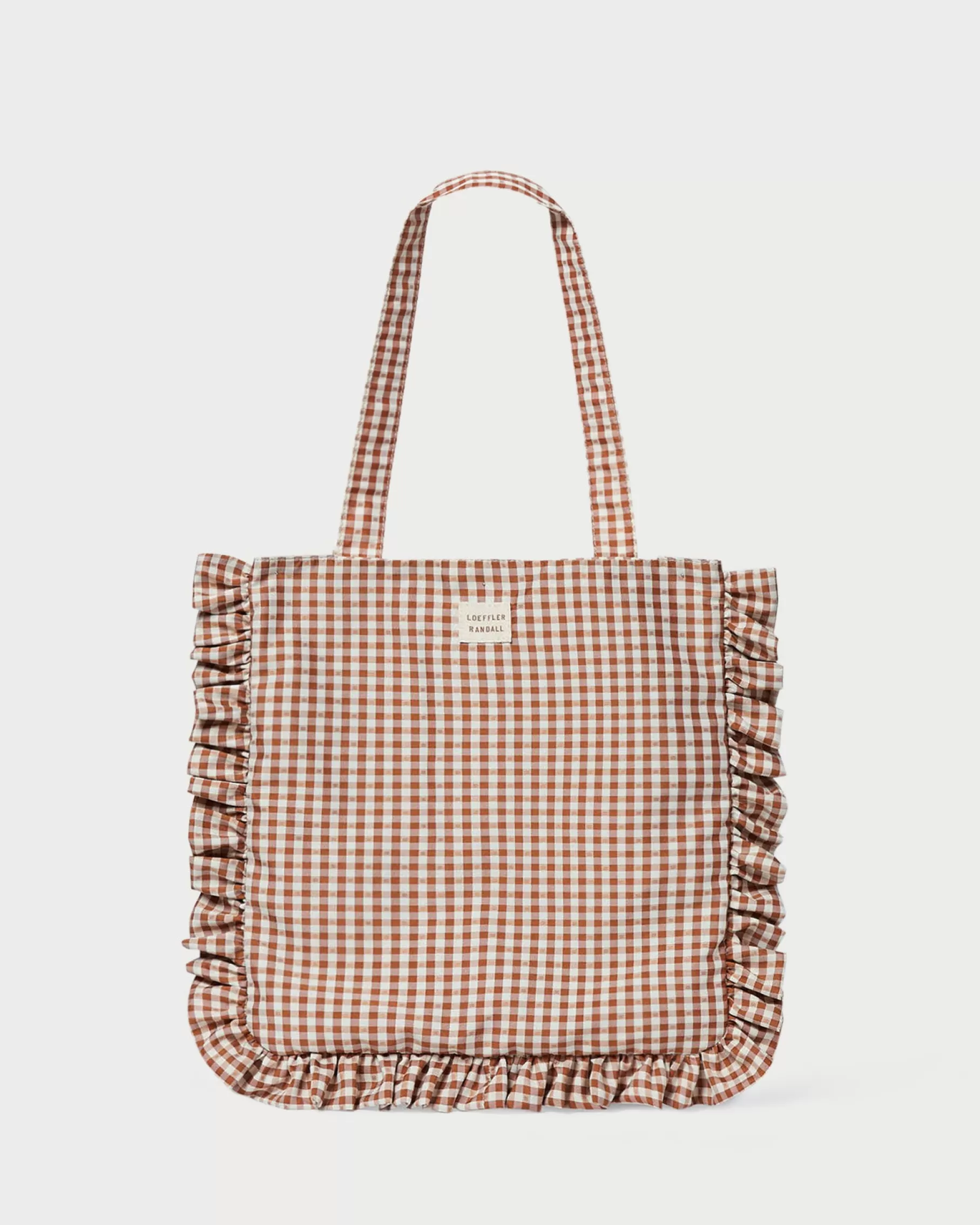 Discount Justine Ruffle Tote Totes