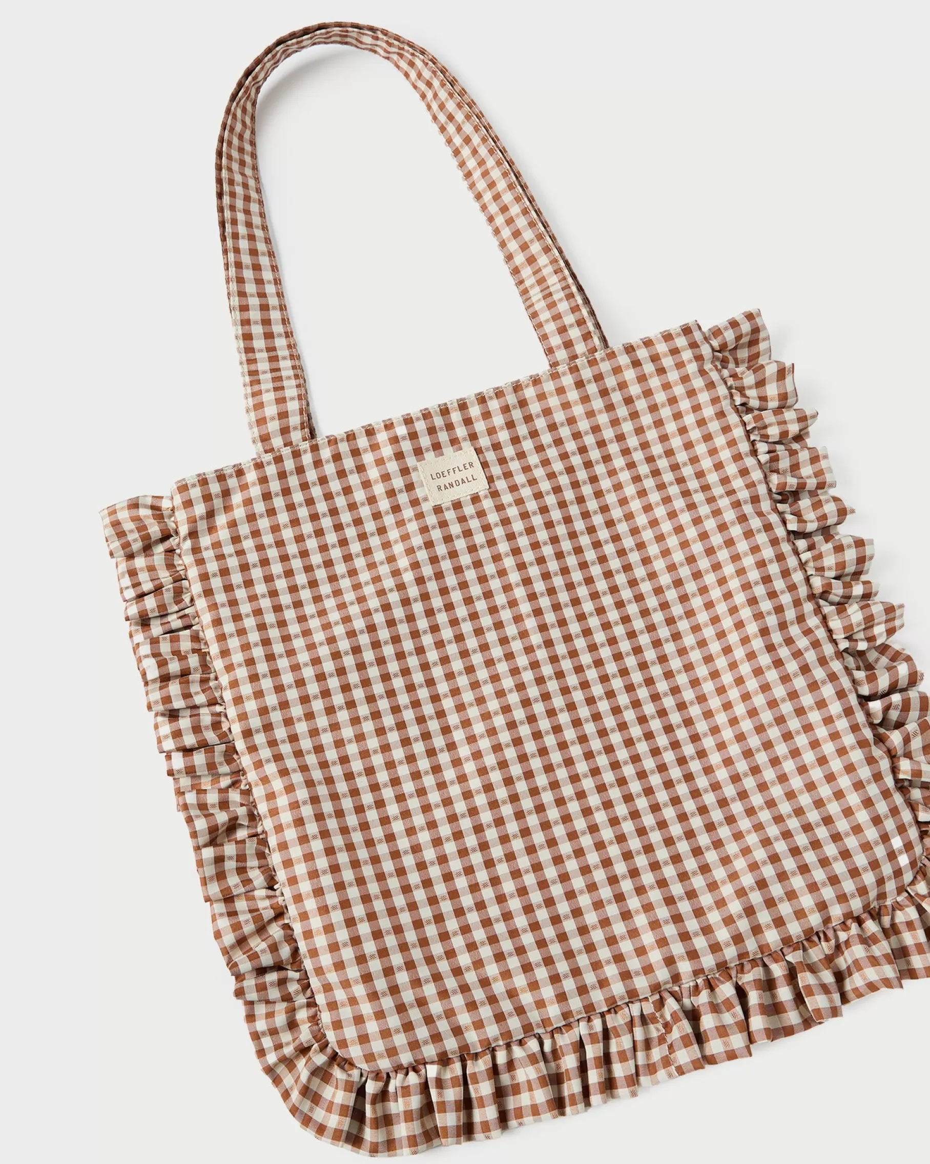 Discount Justine Ruffle Tote Totes