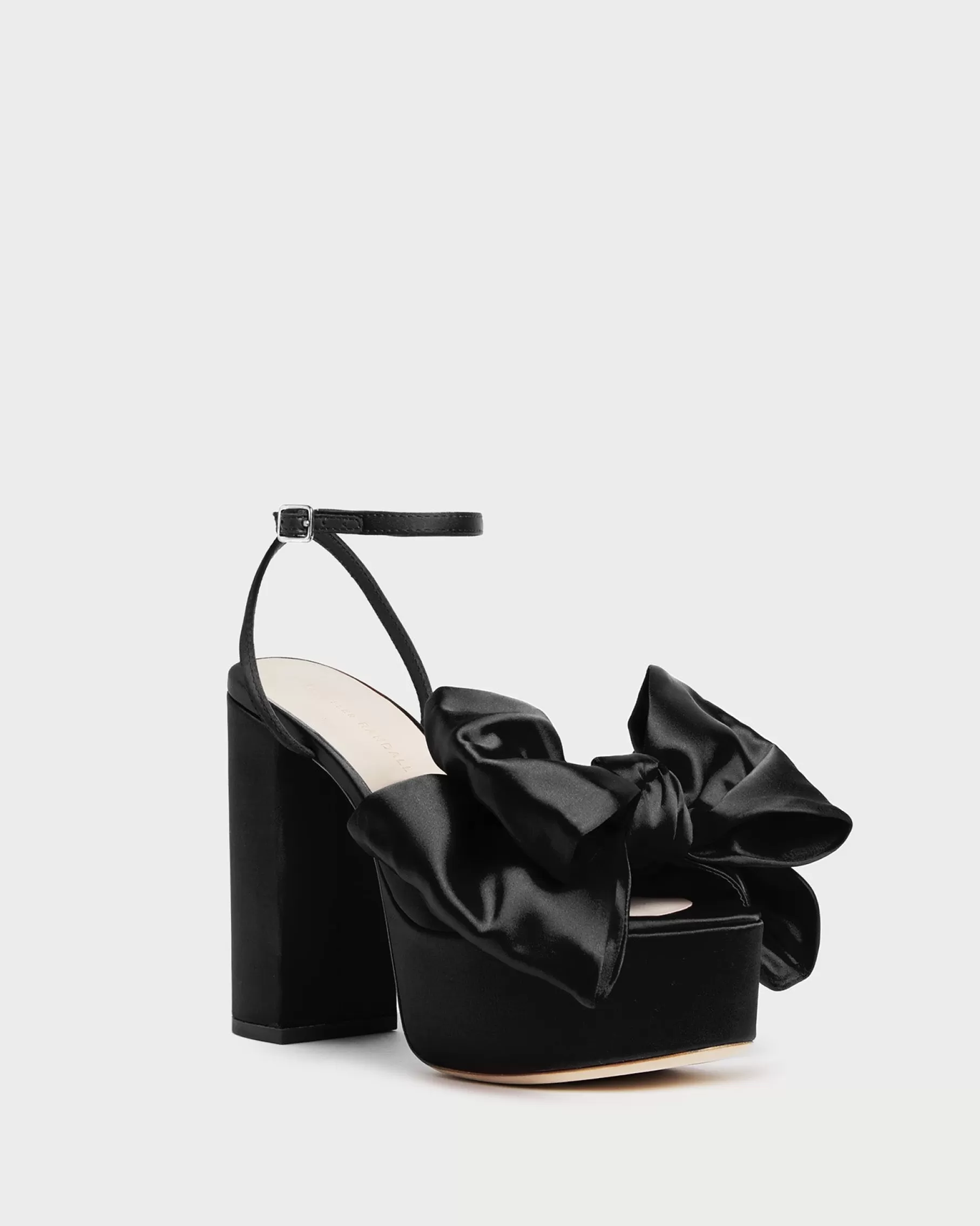 Discount Kiki Satin Platform Sandal FOR THE BRIDE | Heeled Sandals