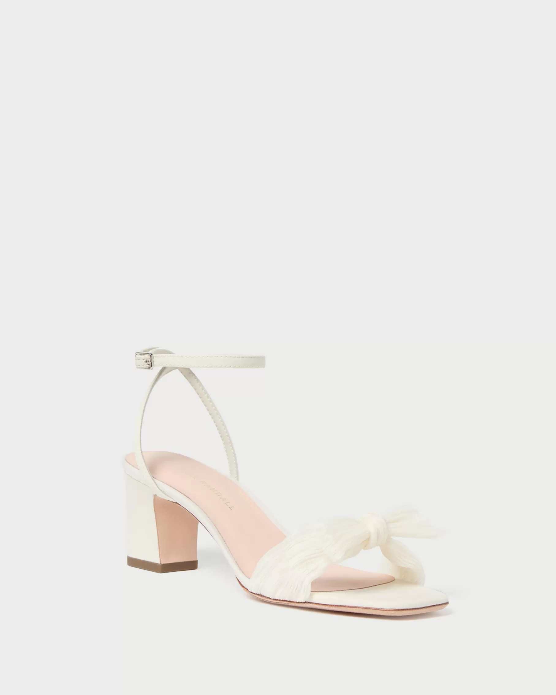 Best Sale Kimora Pleated Bow Heel Event Essentials | Heeled Sandals