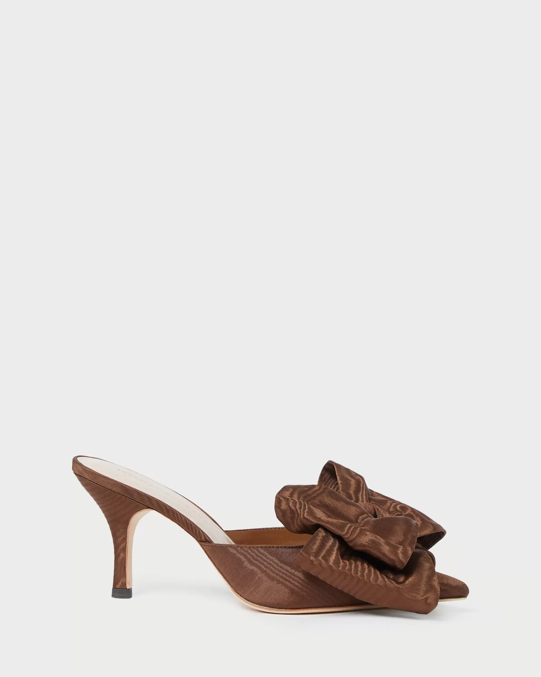 Cheap Margot Moiré Bow Mule FOR THE BRIDE | Pumps & Mules