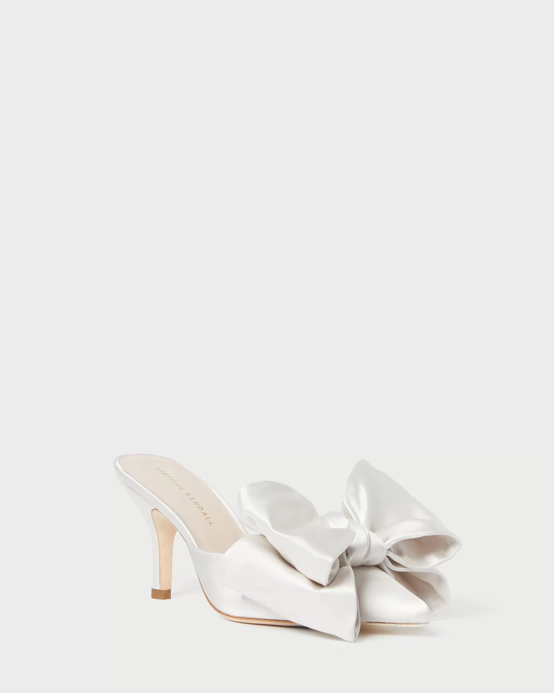 Best Sale Margot Satin Bow Mule SOMETHING BLUE | FOR THE BRIDE