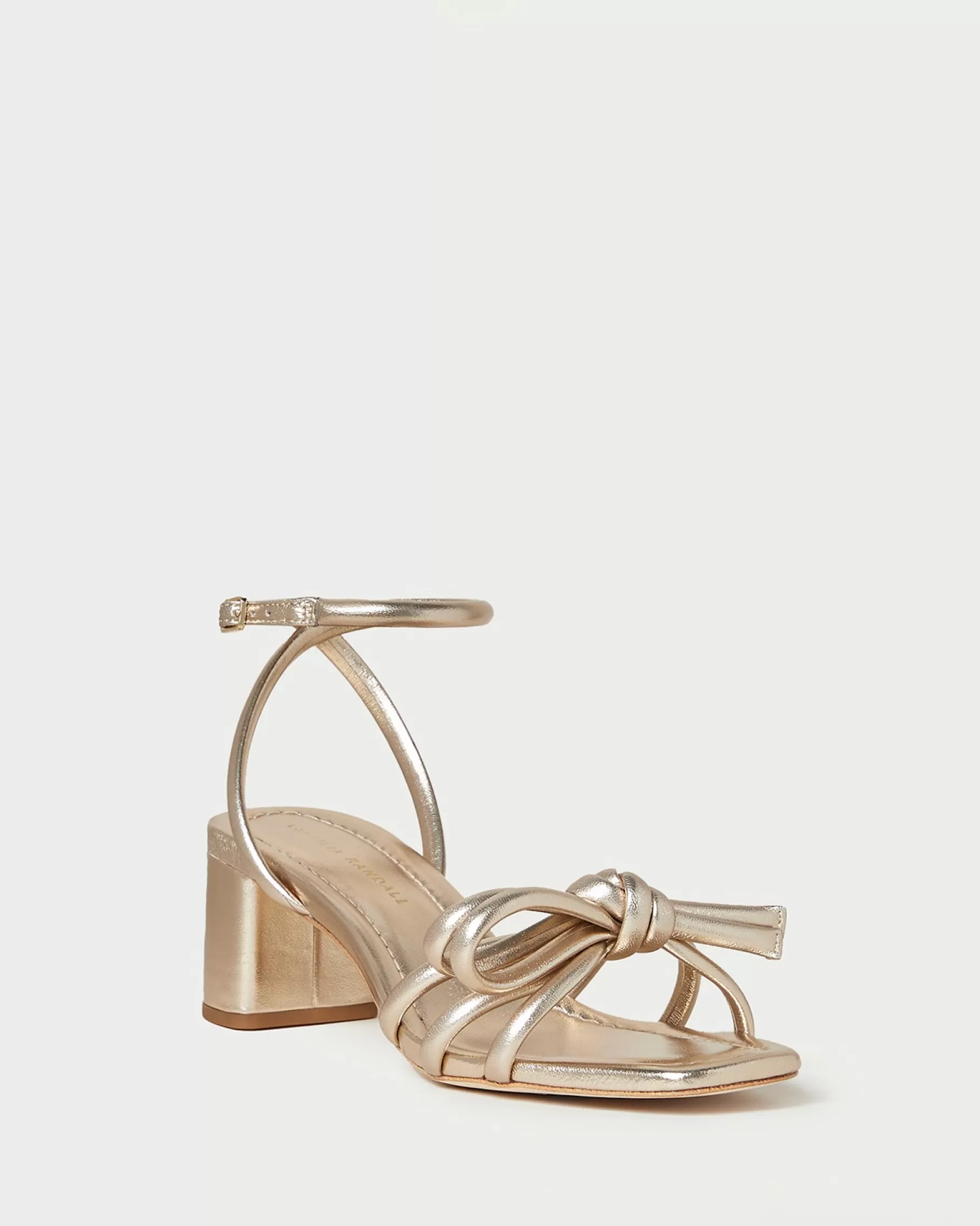 Clearance Mikel Bow Mid-Heel Sandal FOR THE GUESTS | FOR THE BRIDE