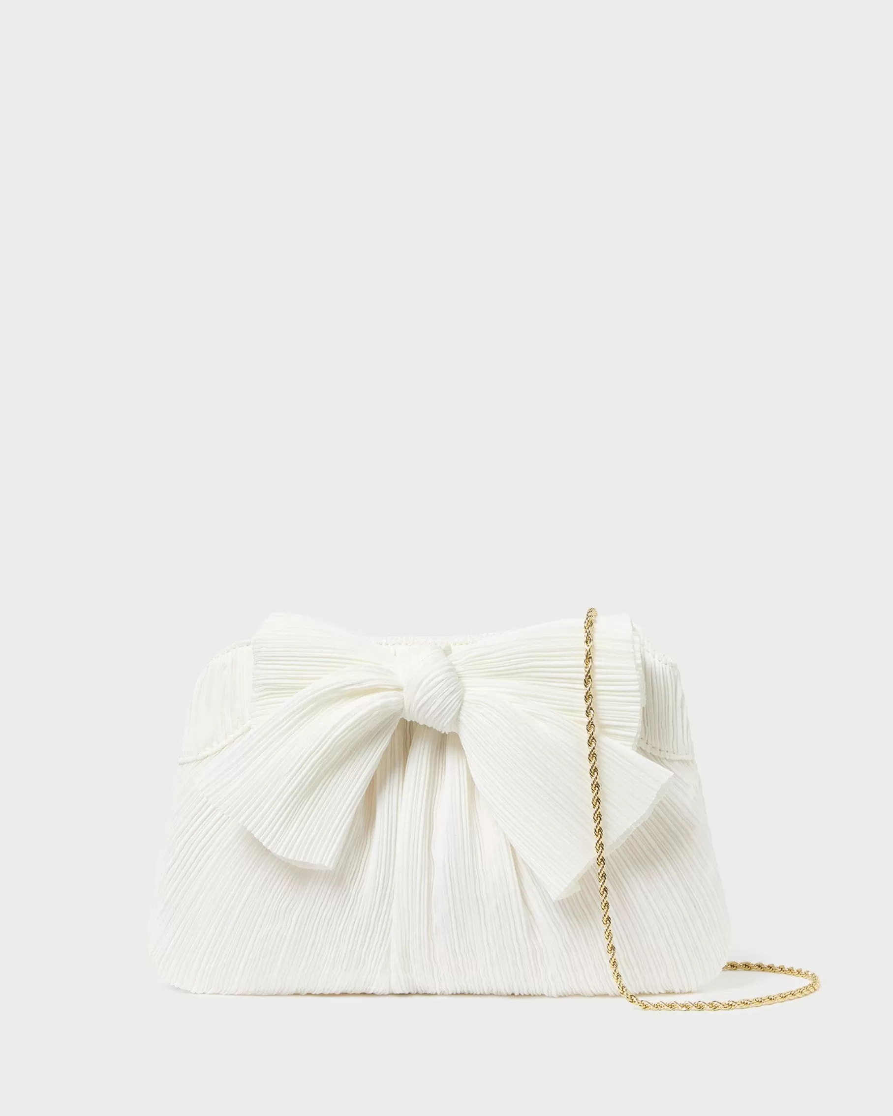 Best Sale Rayne Pleated Bow Clutch Clutches