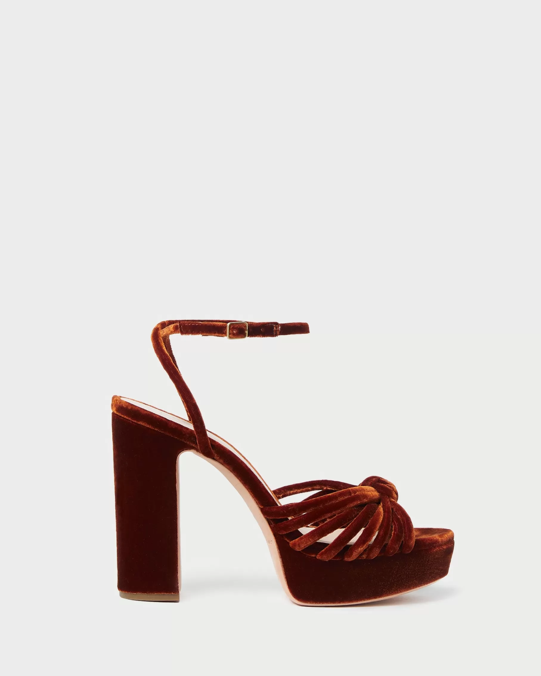 Fashion Rivka Knot Platform Sandal Heeled Sandals