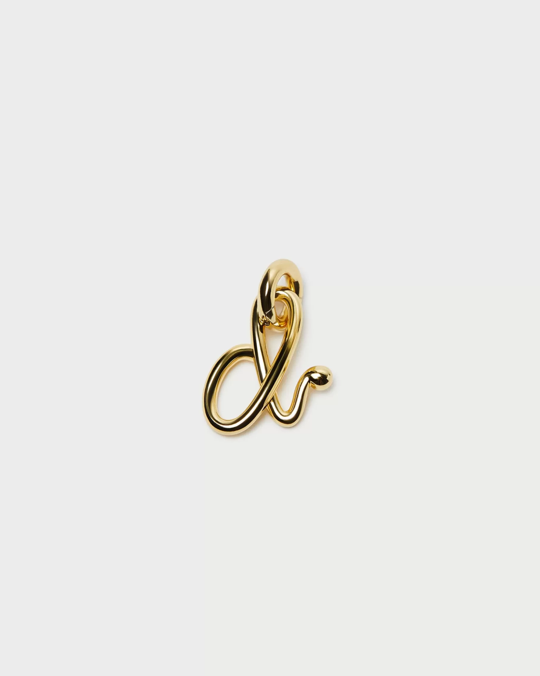 Fashion Small Gold Letter "D" Charm Jewelry | Accessories