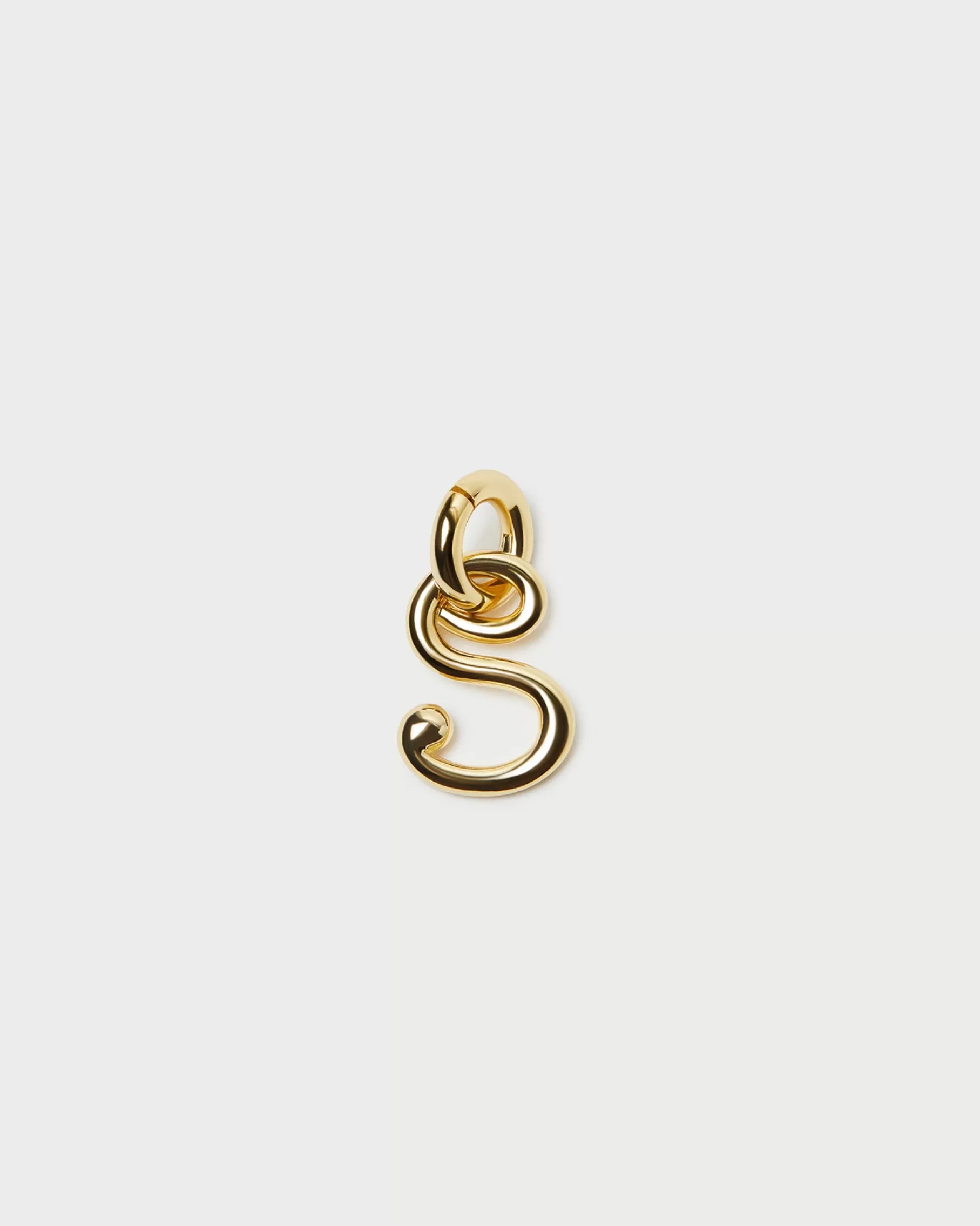 Discount Small Gold Letter "S" Charm Jewelry | Accessories