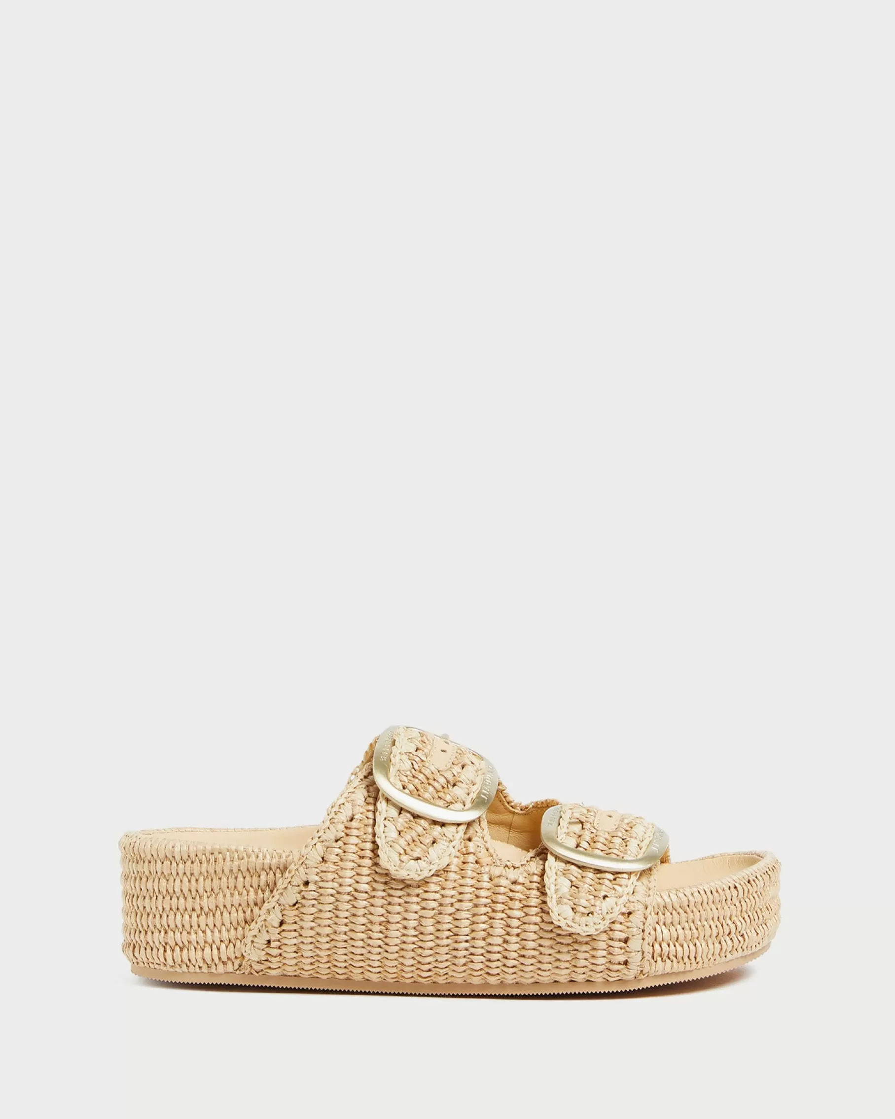 Fashion Theo Natural Straw Footbed Sandal Casual Staples | Vacation Shop