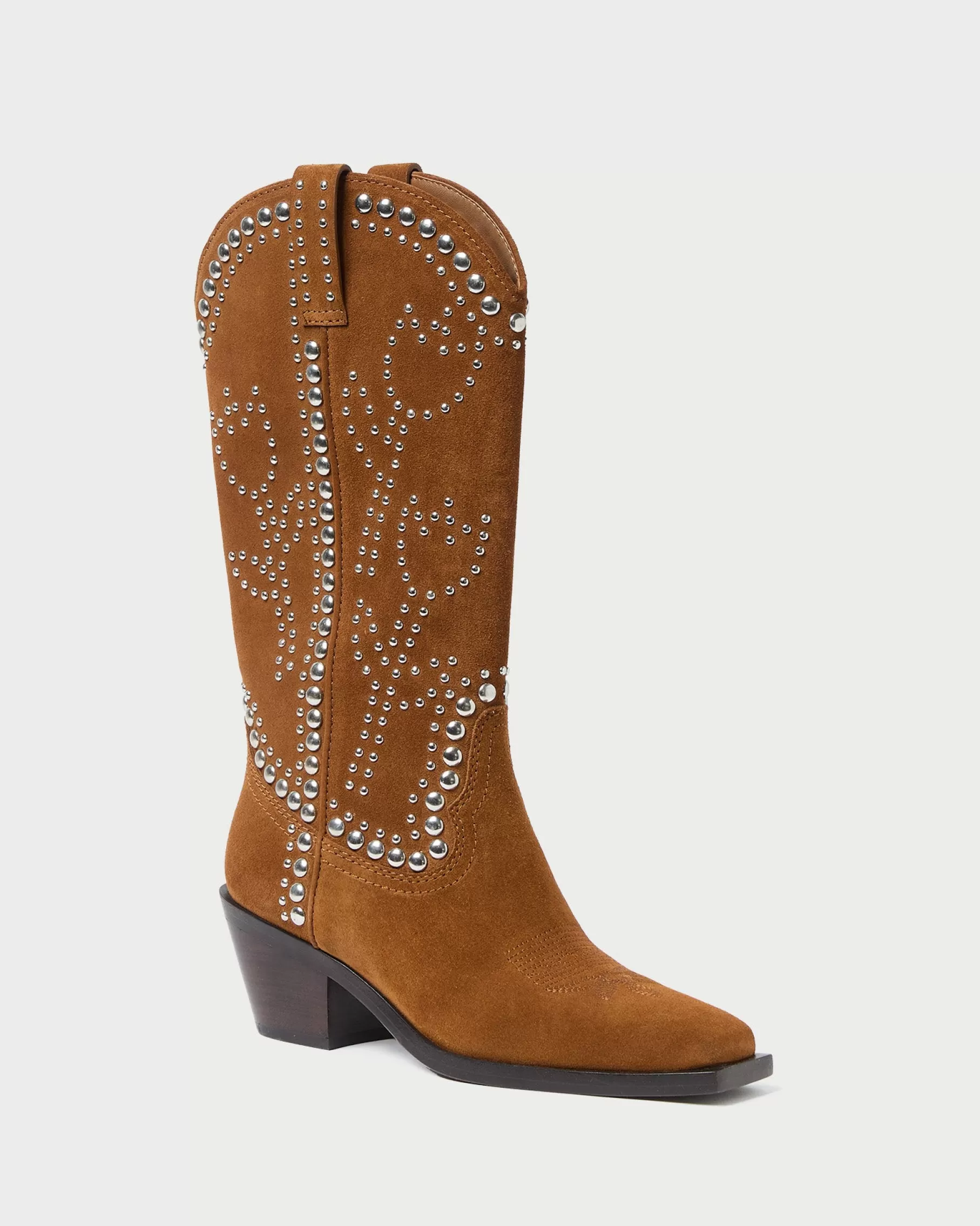 Best Sale Wilder Cacao Studded Suede Boot Casual Staples | Jessie Loves