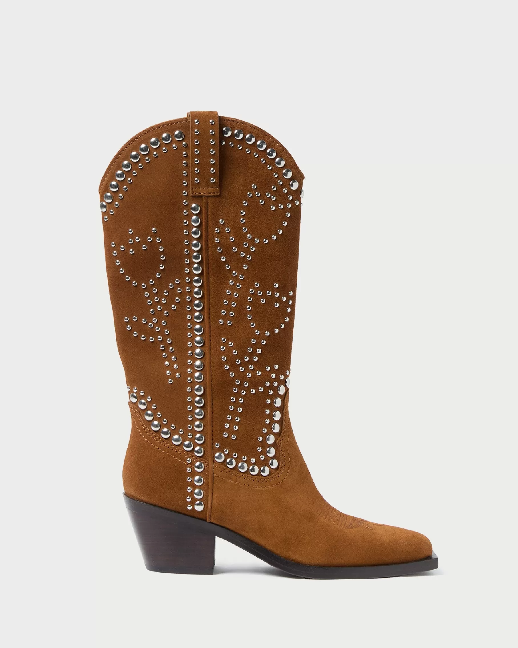 Best Sale Wilder Cacao Studded Suede Boot Casual Staples | Jessie Loves